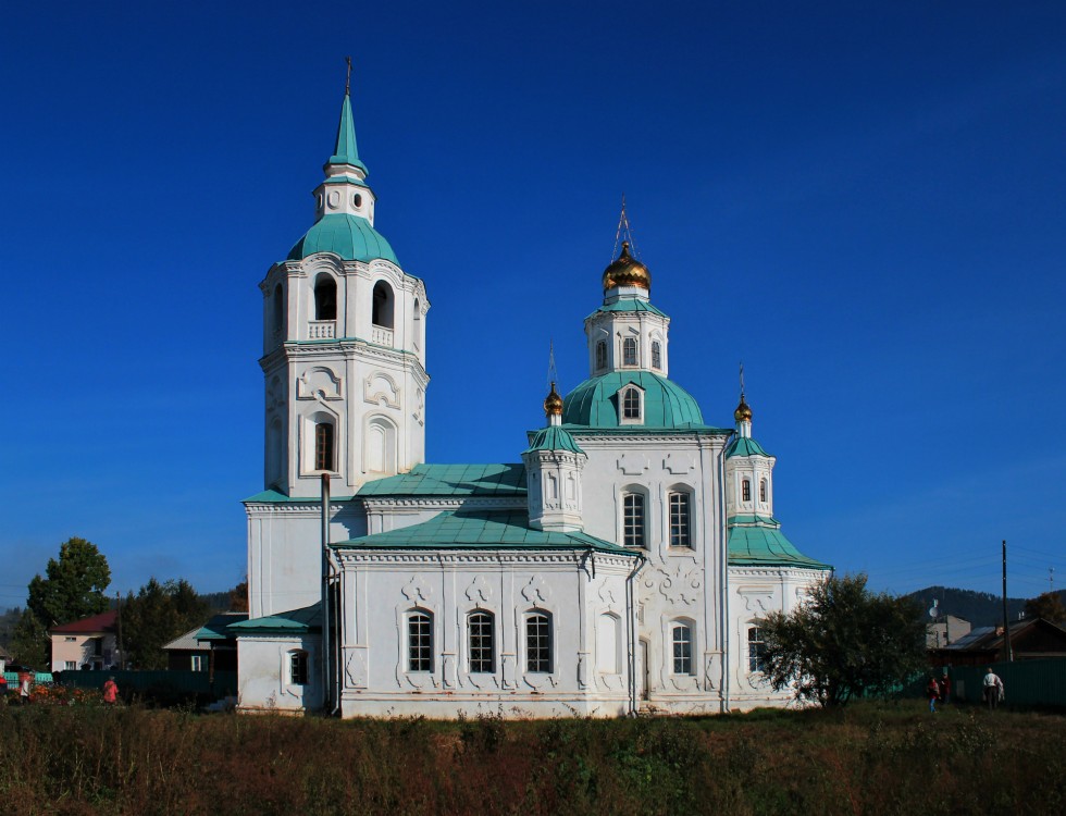 Турунтаево. Церковь Спаса Нерукотворного Образа. фасады, Вид с юга