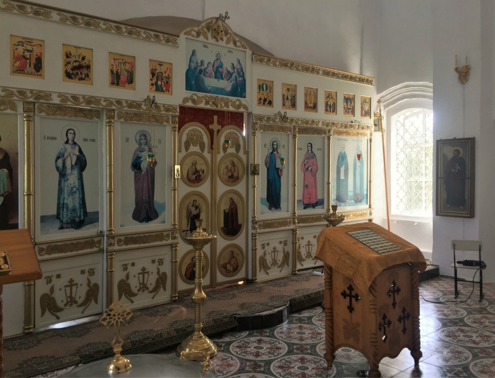 Церковь Спаса Нерукотворного Образа, Турунтаево (Прибайкальский район, Республика Бурятия). интерьер и убранство, Иконостас в основном объёме