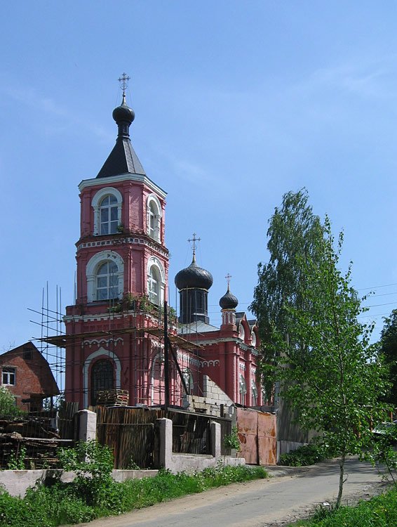Церковь Успения Пресвятой Богородицы (каменная), Трахонеево (Химкинский городской округ, Московская область). фасады
