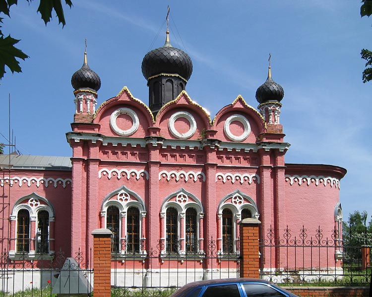 Трахонеево. Церковь Успения Пресвятой Богородицы (каменная). фасады