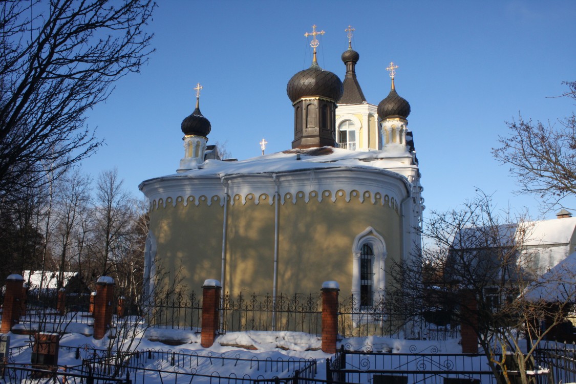 Трахонеево. Церковь Успения Пресвятой Богородицы (каменная). фасады