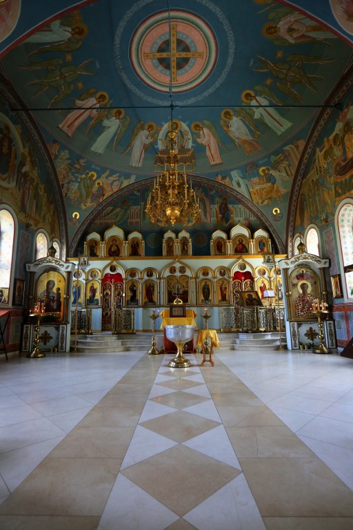 Церковь Успения Пресвятой Богородицы (каменная), Трахонеево (Химкинский городской округ, Московская область). интерьер и убранство