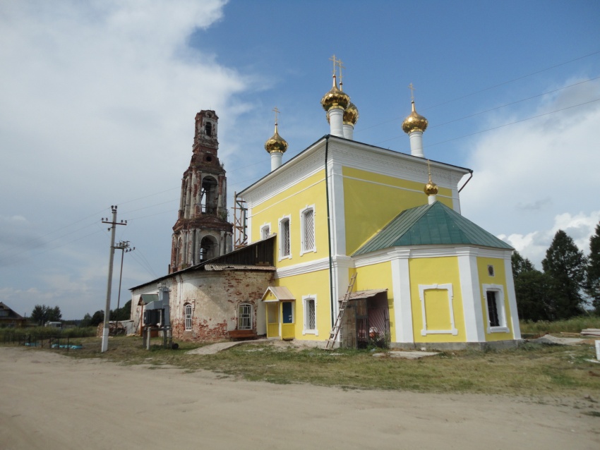 Церковь Илии Пророка, Ильинское (Угличский район, Ярославская область). документальные фотографии