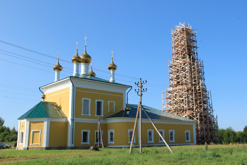 Церковь Илии Пророка, Ильинское (Угличский район, Ярославская область). документальные фотографии
