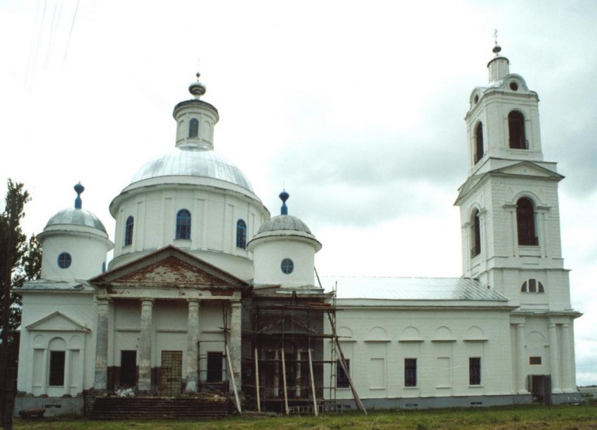 Иваново. Церковь Тихвинской иконы Божией Матери. дополнительная информация, северный фасад