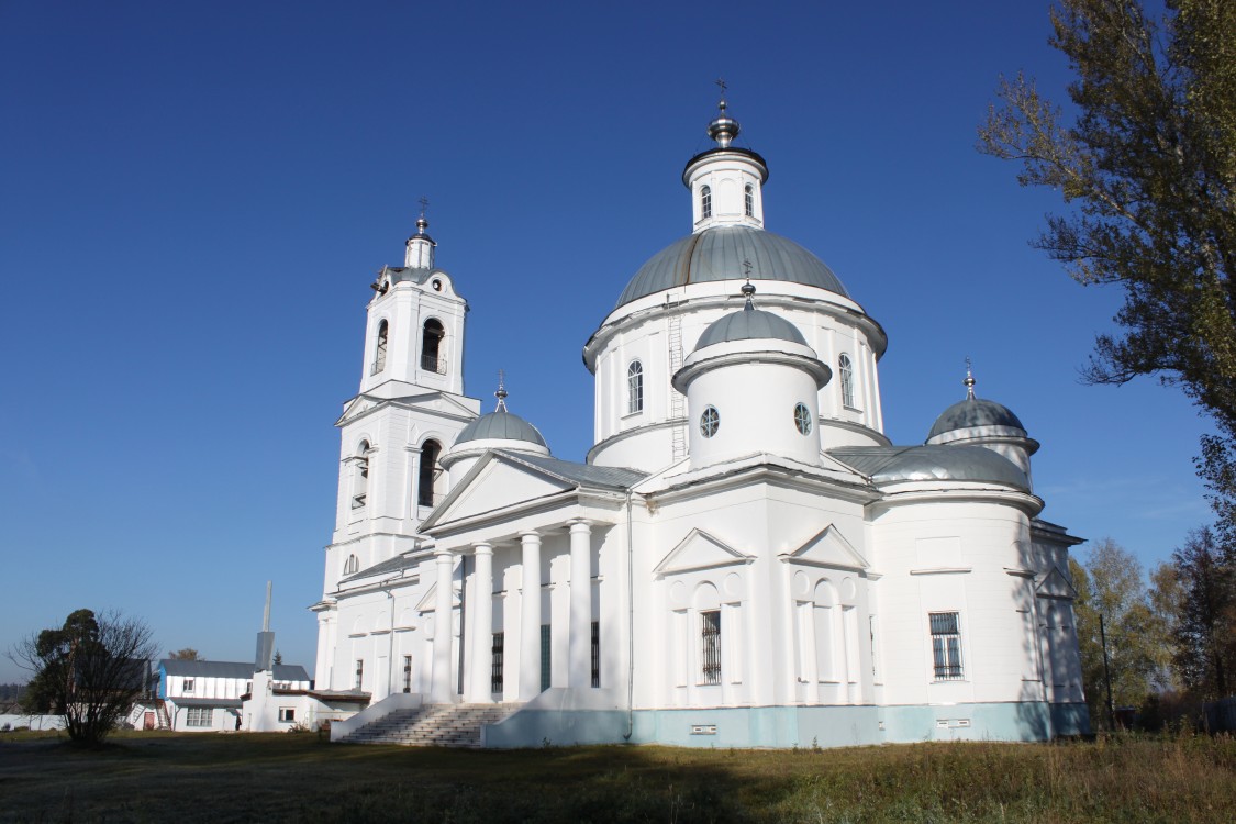 Иваново. Церковь Тихвинской иконы Божией Матери. фасады