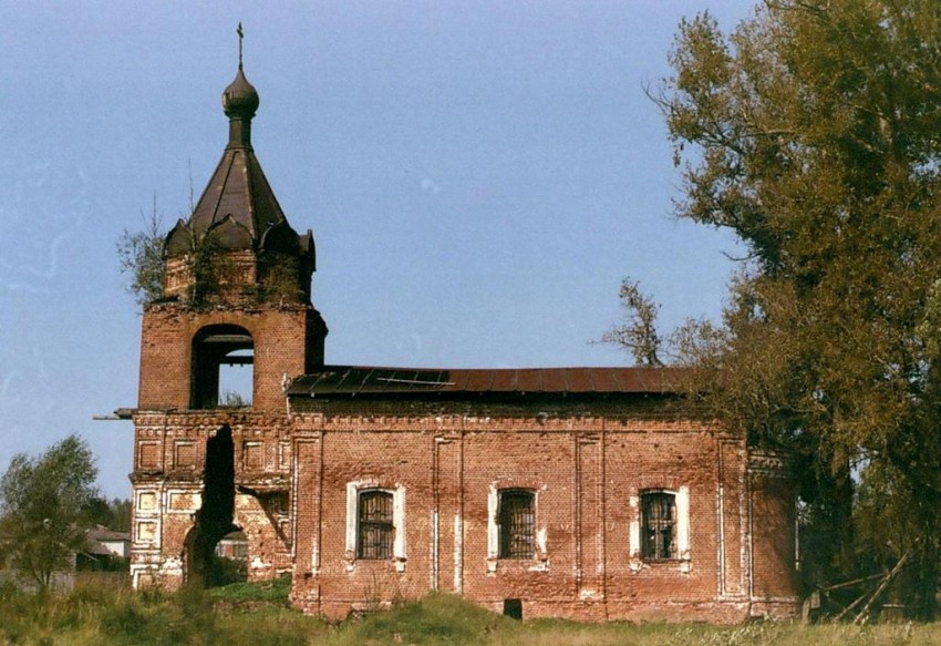 Церковь Троицы Живоначальной, Головино (Петушинский район, Владимирская область). фасады, южный фасад