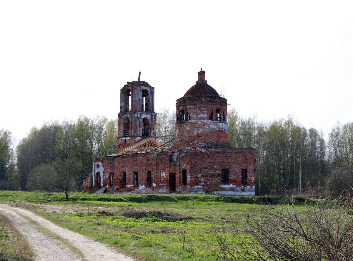 Церковь Казанской иконы Божией Матери, Ирошниково (Петушинский район, Владимирская область). фасады