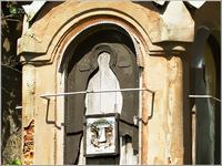 Неизвестная часовня, Фрагмент южного фасада<br>, Малые Горки, Петушинский район, Владимирская область