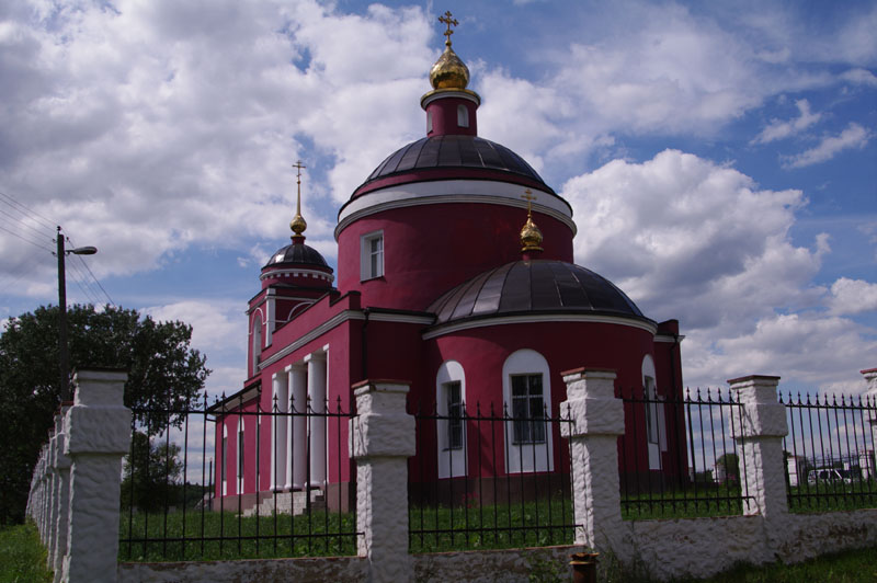 Церковь Георгия Победоносца, Егорье (Медынский район, Калужская область). фасады
