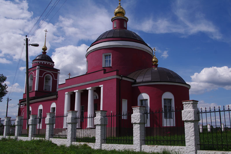 Церковь Георгия Победоносца, Егорье (Медынский район, Калужская область). фасады