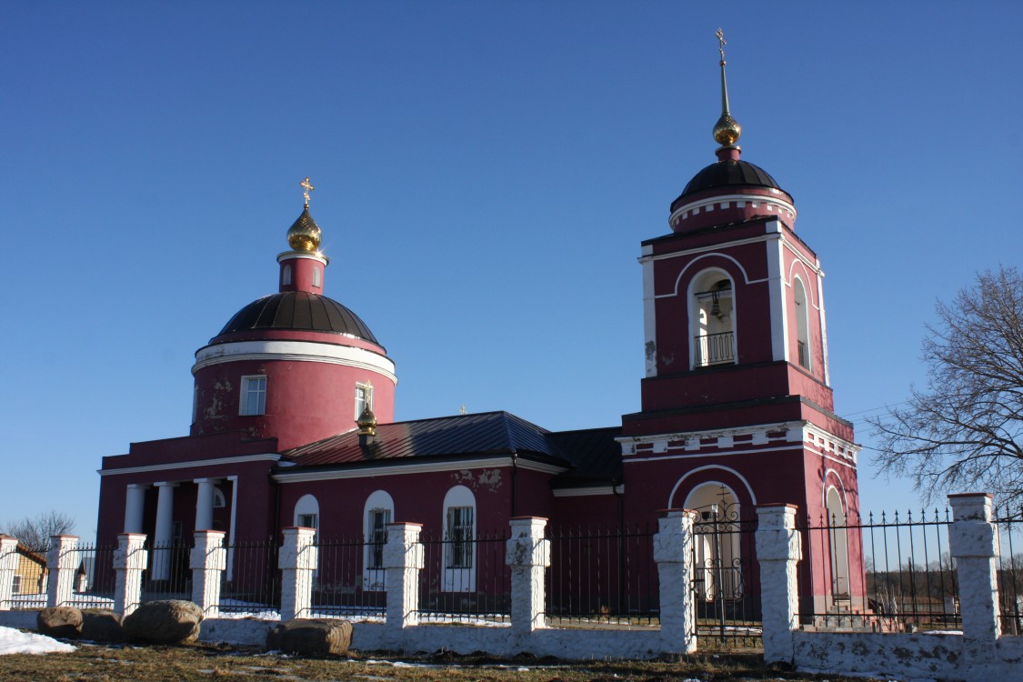 Церковь Георгия Победоносца, Егорье (Медынский район, Калужская область). фасады