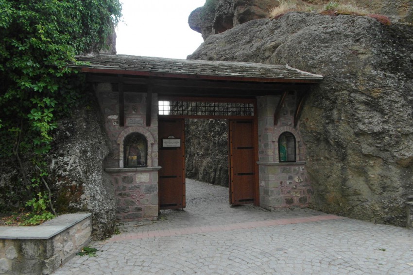 Святого Варлаама (Всех Святых), монастырь, Метеоры (Μετέωρα) (Фессалия (Θεσσαλία), Греция). интерьер и убранство