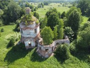 Церковь Димитрия Солунского, Общий вид в ландшафте<br>, Шимоново, Можайский городской округ, Московская область