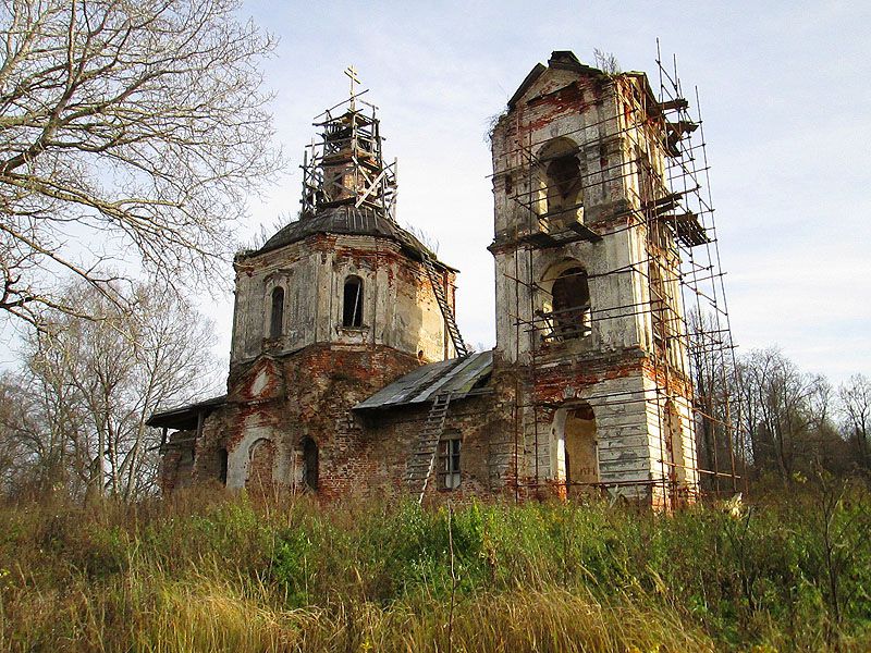 Субботино. Церковь Николая Чудотворца. фасады