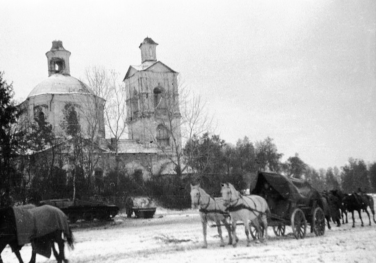 Субботино. Церковь Николая Чудотворца. архивная фотография, Фото с сайта PastVu.com  Автор неизвестен