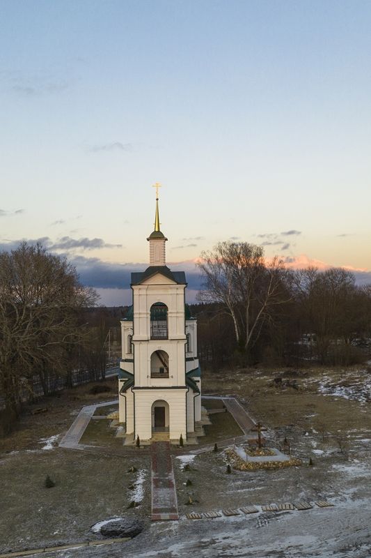 фасады. Церковь Николая Чудотворца, Субботино (Наро-Фоминский городской округ, Московская область)