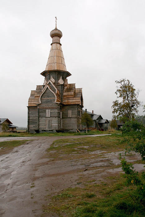 Варзуга. Церковь Успения Пресвятой Богородицы. фасады