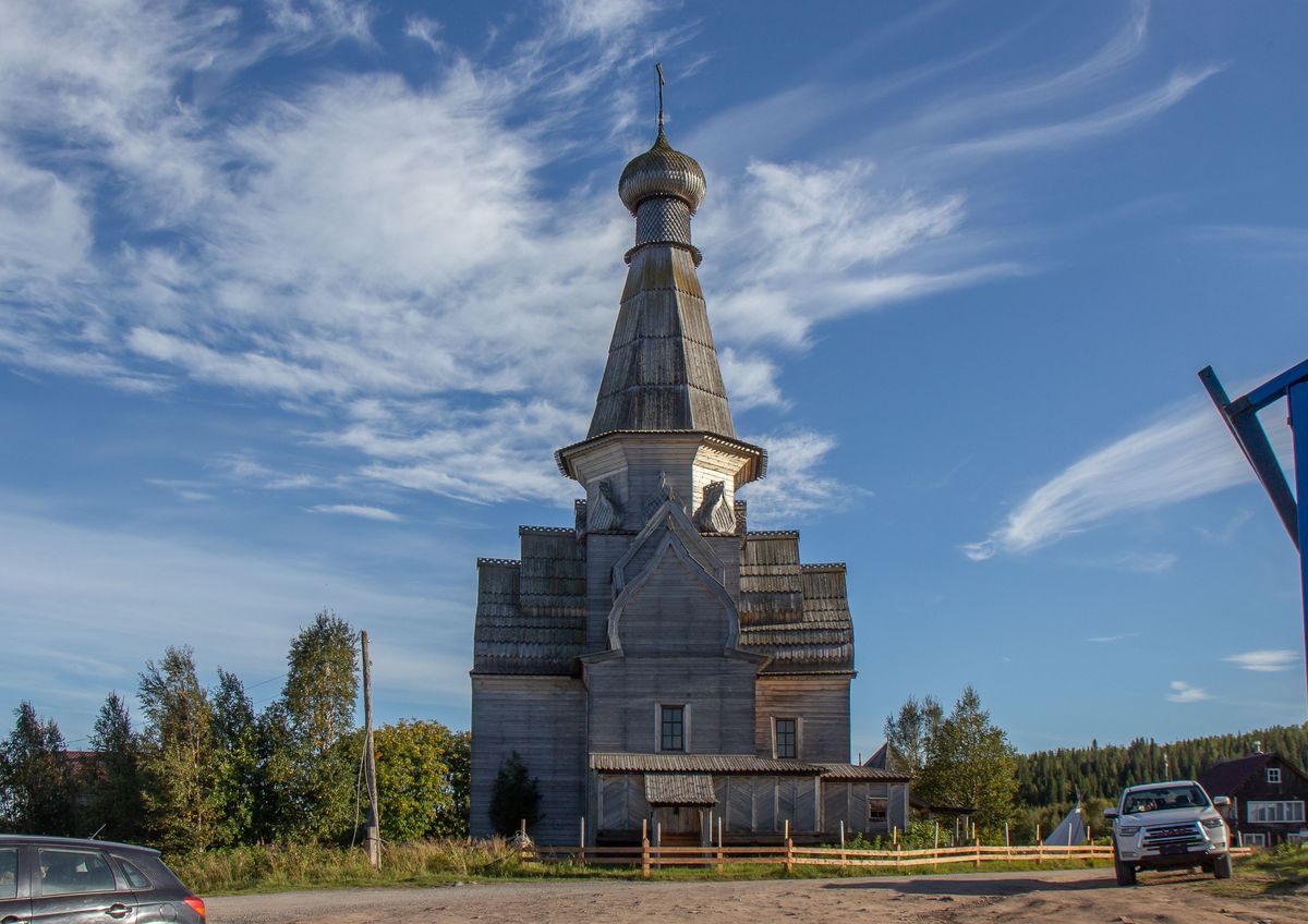Церковь Успения Пресвятой Богородицы, Варзуга (Терский район, Мурманская область). фасады, Вид с севера