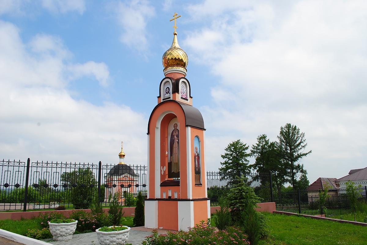 Часовня перед храмом., дополнительная информация. Церковь Троицы Живоначальной, Нижние Муллы (Пермский район, Пермский край)