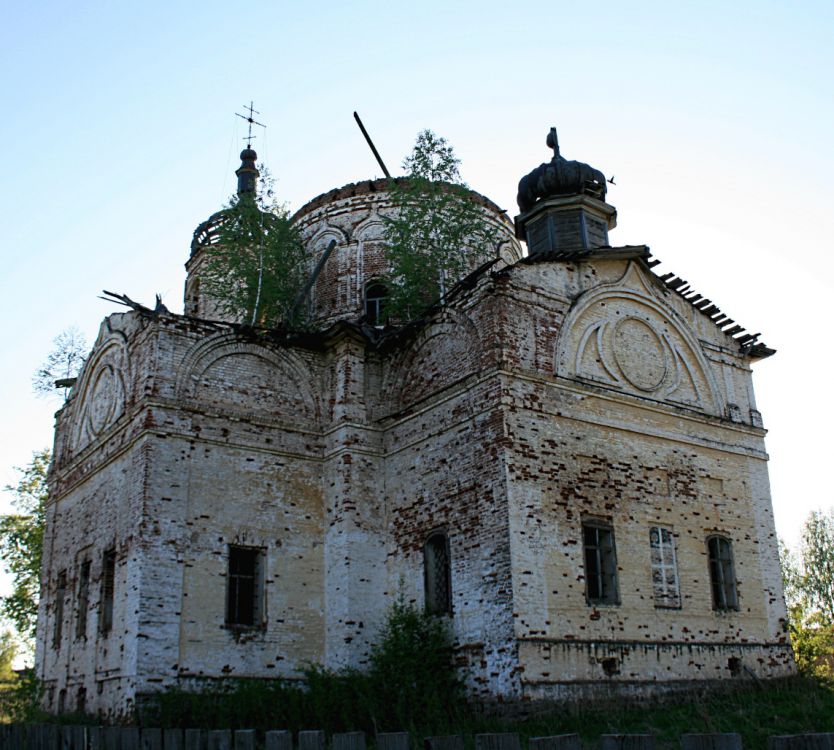 Церковь Покрова Пресвятой Богородицы, Касиб (Соликамский район и г. Соликамск, Пермский край). фасады