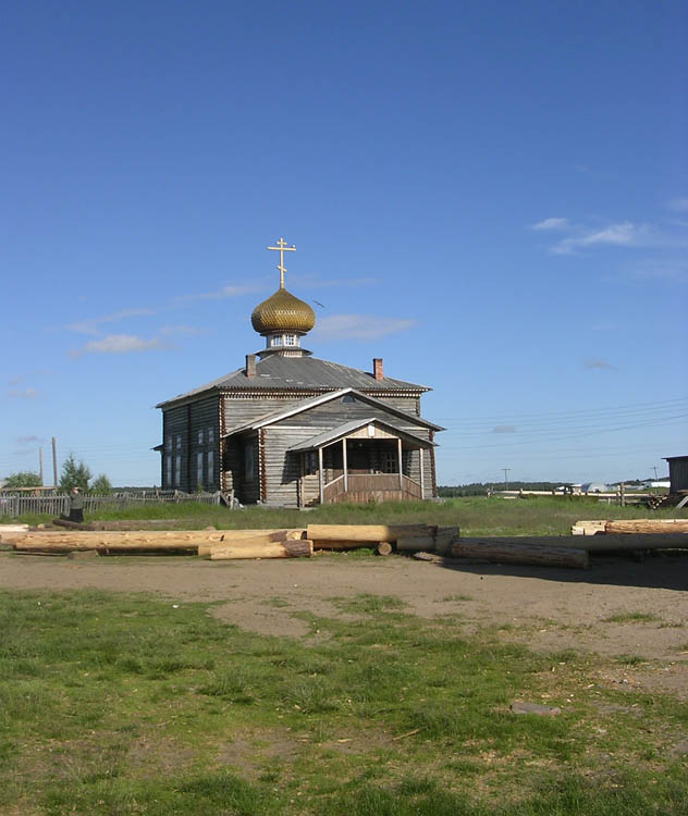 Церковь Афанасия Великого, Варзуга (Терский район, Мурманская область). фасады, Вид с северо-запада