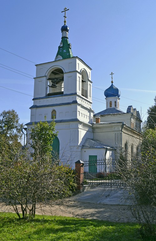 Церковь Николая Чудотворца, Оболенское (Жуковский район, Калужская область). фасады