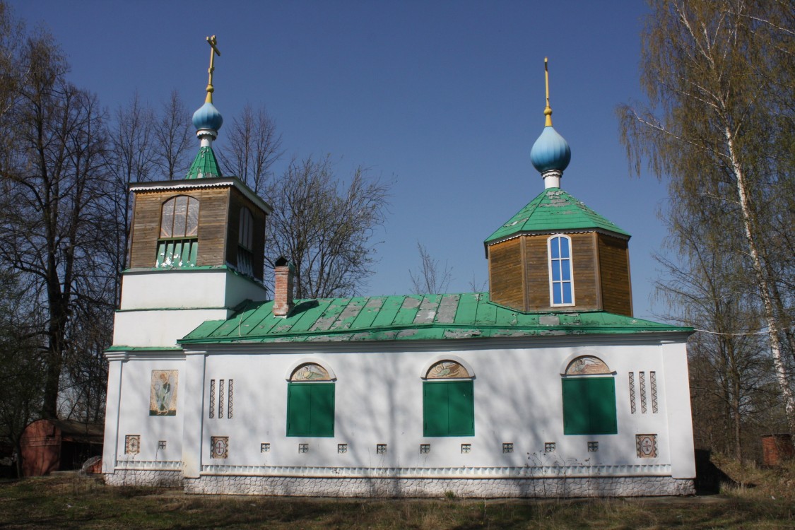 Оболенское. Церковь Успения Пресвятой Богородицы. фасады