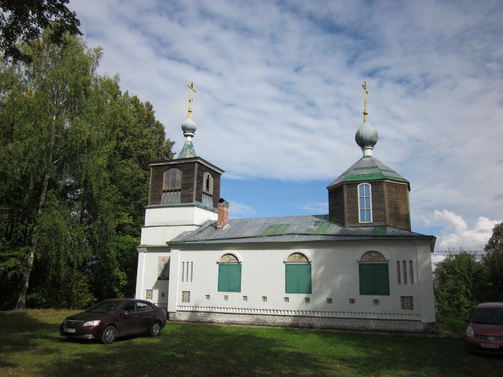 Церковь Успения Пресвятой Богородицы, Оболенское (Жуковский район, Калужская область). фасады