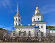 Ханты-Мансийск. Покрова Пресвятой Богородицы в Самарове (новая), церковь