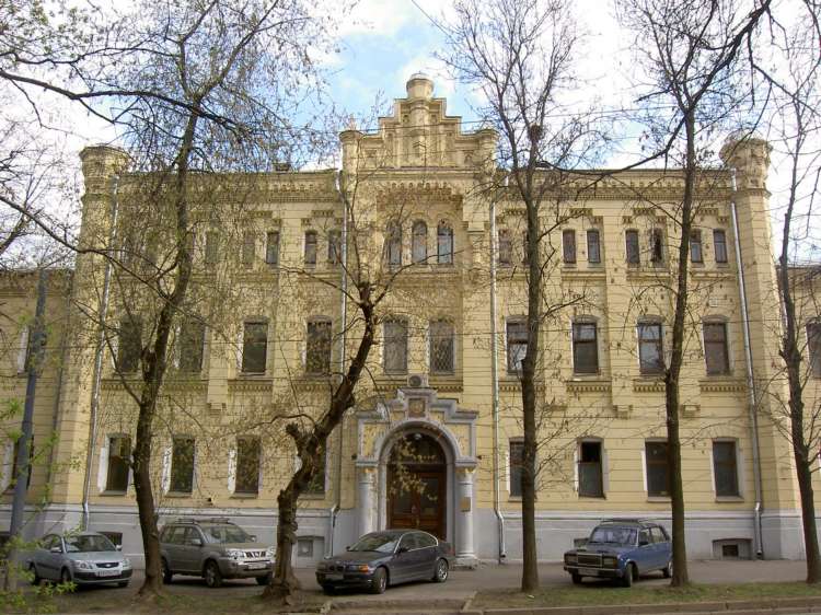 Домовая церковь Герасима Преподобного при бывшей Хлудовской богадельне, Басманный (Центральный административный округ (ЦАО), г. Москва). фасады