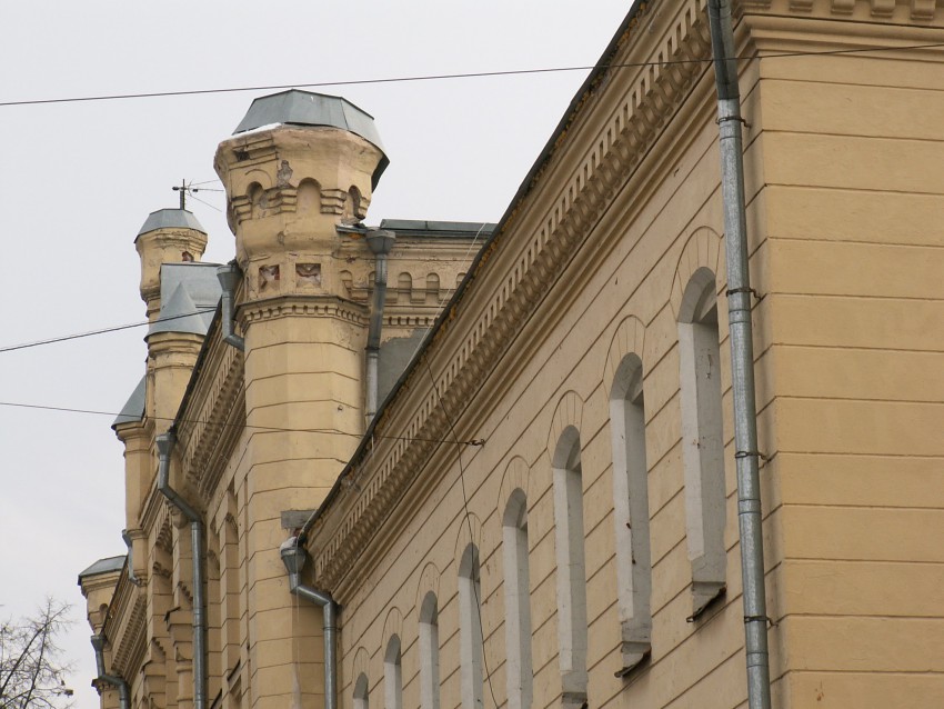 Домовая церковь Герасима Преподобного при бывшей Хлудовской богадельне, Басманный (Центральный административный округ (ЦАО), г. Москва). архитектурные детали