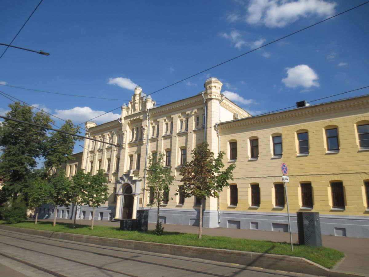 Домовая церковь Герасима Преподобного при бывшей Хлудовской богадельне, Басманный (Центральный административный округ (ЦАО), г. Москва). фасады