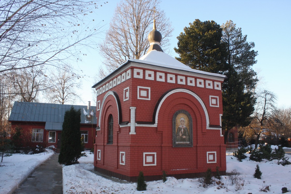 Часовня Матроны Московской, Сходня (Химкинский городской округ, Московская область). фасады