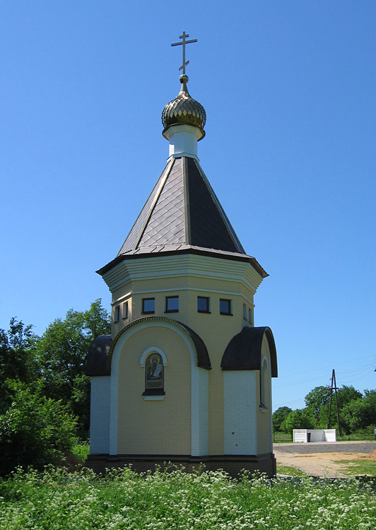 Часовня Сергия Радонежского, Лигачёво (Солнечногорский городской округ, Московская область). фасады