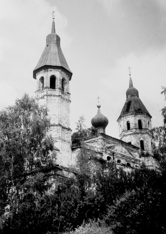 Церковь Преображения Господня, Смольнево (Киржачский район, Владимирская область). фасады