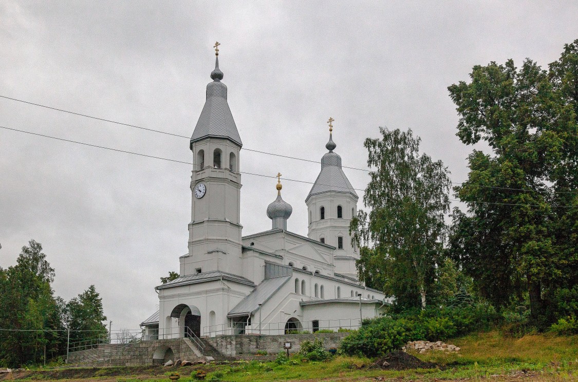 Смольнево. Церковь Спаса Преображения. фасады