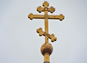 Церковь Спаса Преображения, Надглавный крест основного объема<br>, Смольнево, Киржачский район, Владимирская область