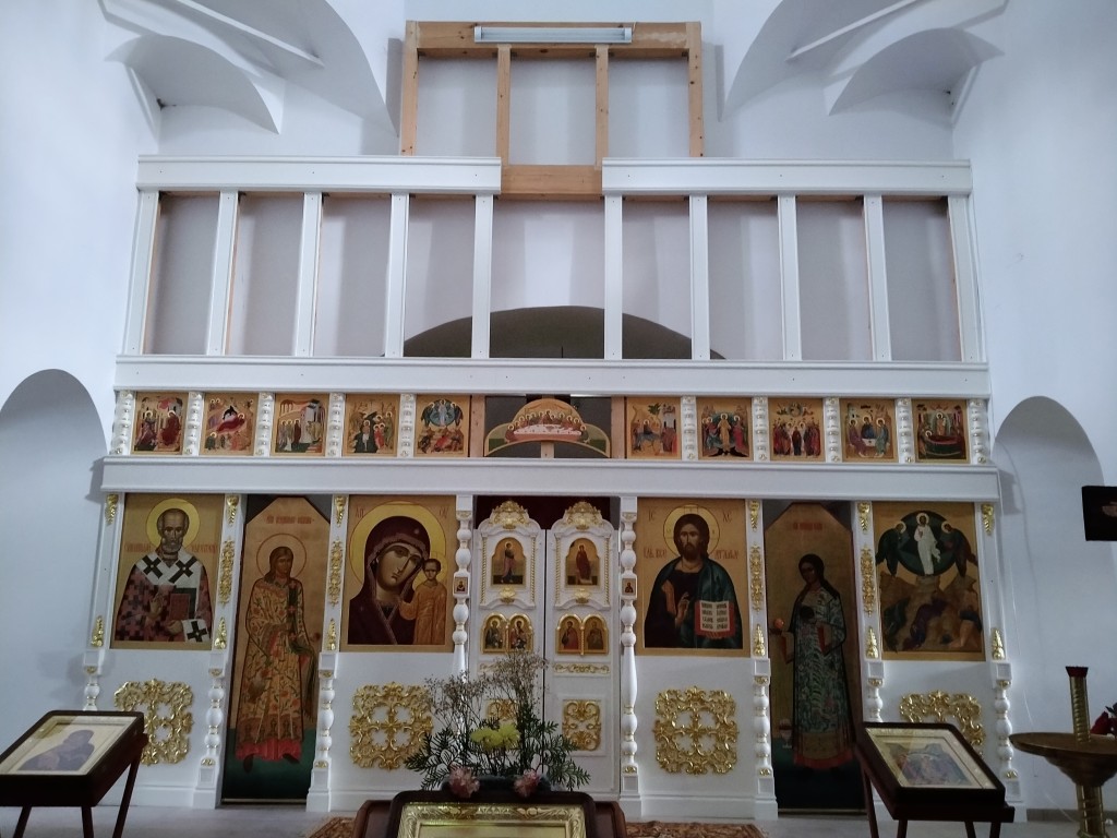 Церковь Преображения Господня, Смольнево (Киржачский район, Владимирская область). интерьер и убранство, интерьер основного объема