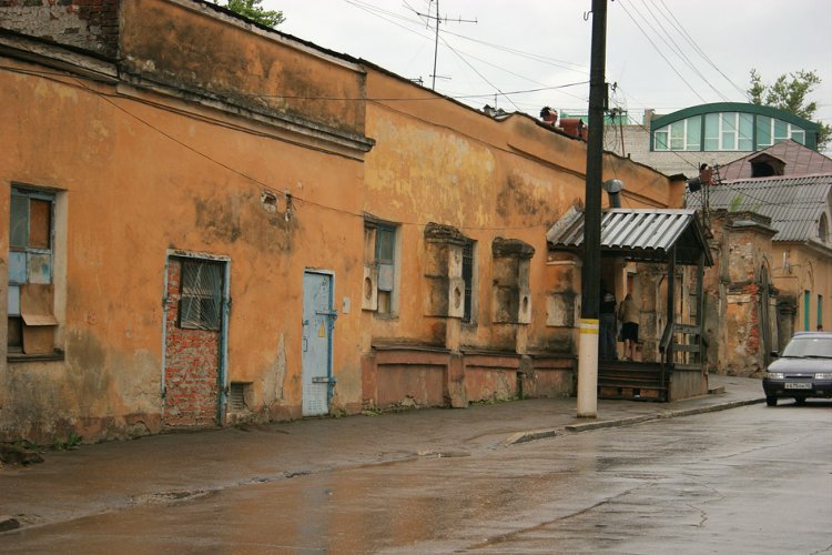 Калуга. Церковь Сошествия Святого Духа. архитектурные детали