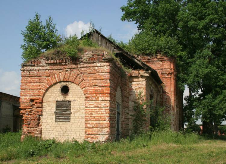 Церковь Успения Пресвятой Богородицы, Красный Городок (Ферзиковский район, Калужская область). фасады