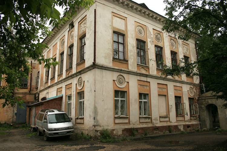Церковь Иоанна Предтечи при Пестриковской богадельне и убежище, Калуга (Калуга, город, Калужская область). фасады
