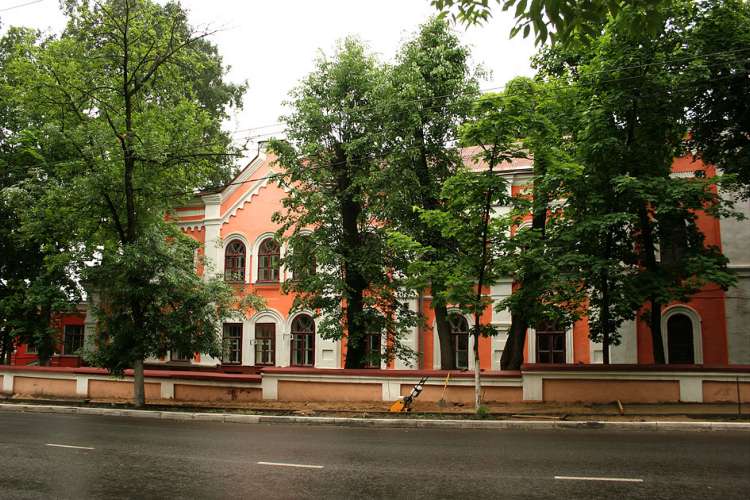 Церковь Калужской иконы Божией Матери при архиерейском доме, Калуга (Калуга, город, Калужская область). фасады