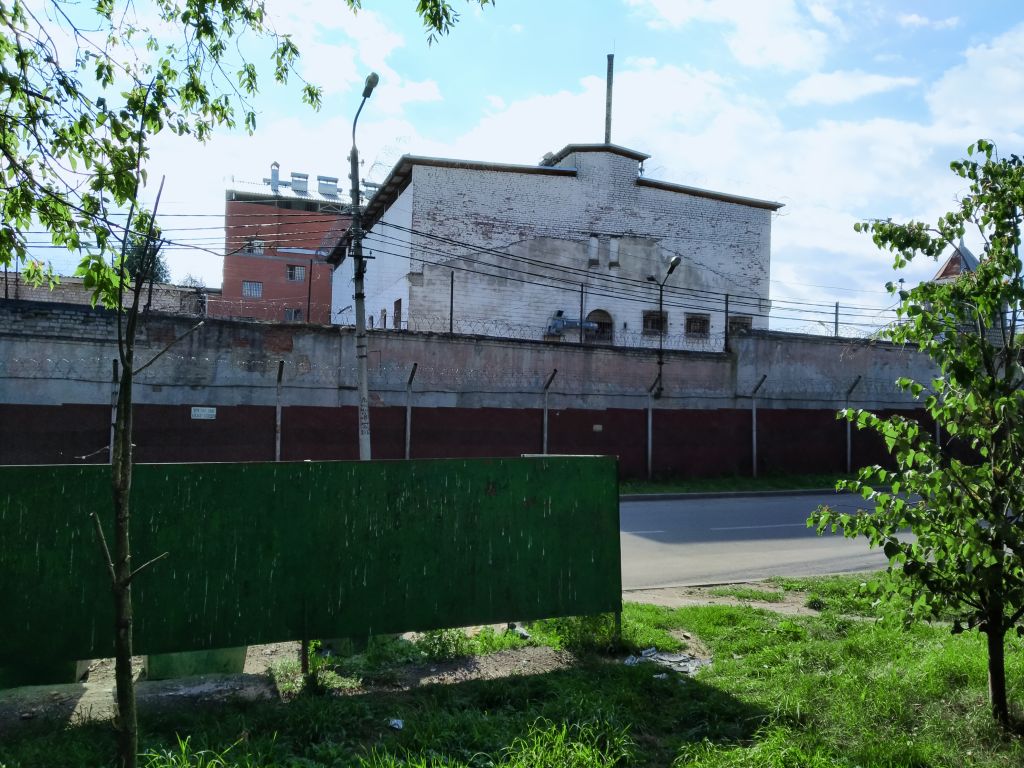 Церковь Николая Чудотворца при губернской тюрьме, Калуга (Калуга, город, Калужская область). общий вид в ландшафте