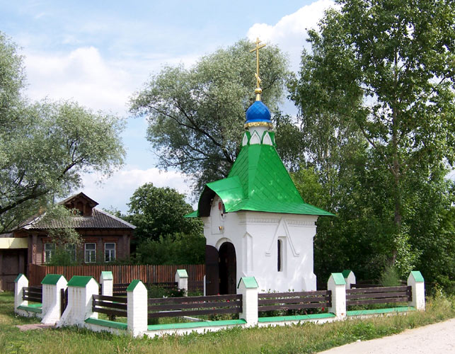 Часовня Казанской Иконы Божией Матери, Грибаново (Павлово-Посадский городской округ и г. Электрогорск, Московская область). фасады