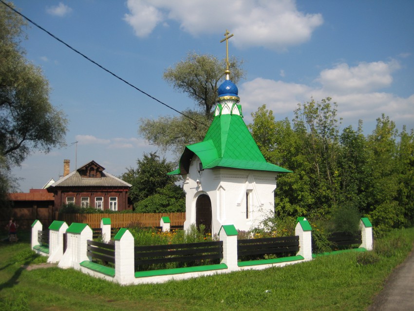 Часовня Казанской Иконы Божией Матери, Грибаново (Павлово-Посадский городской округ и г. Электрогорск, Московская область). фасады
