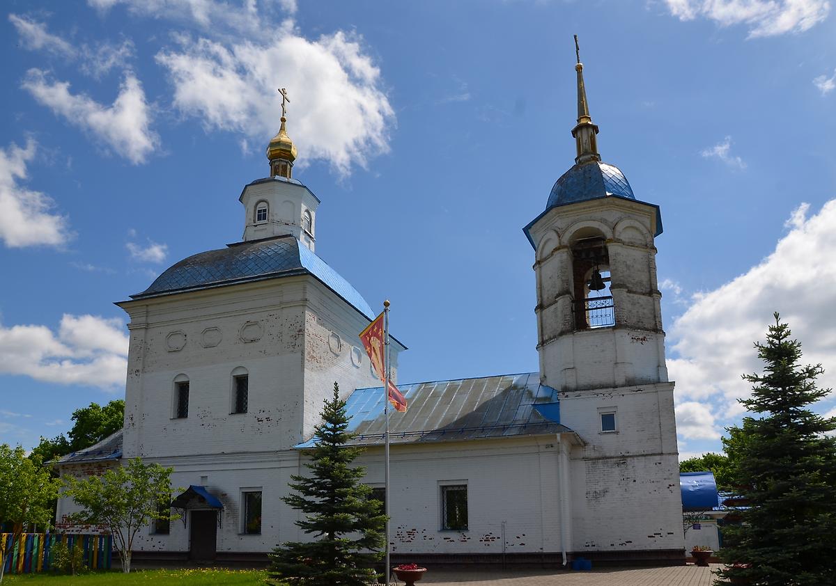 фасады. Церковь Рождества Пресвятой Богородицы, Тимашово (Боровский район, Калужская область)