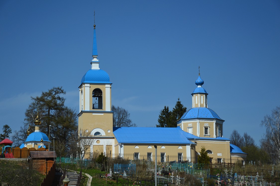 Церковь Покрова Пресвятой Богородицы, Карижа (Малоярославецкий район, Калужская область). фасады