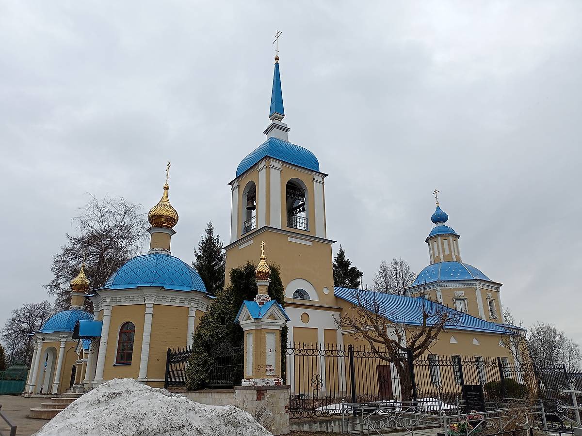 фасады. Церковь Покрова Пресвятой Богородицы, Карижа (Малоярославецкий район, Калужская область)