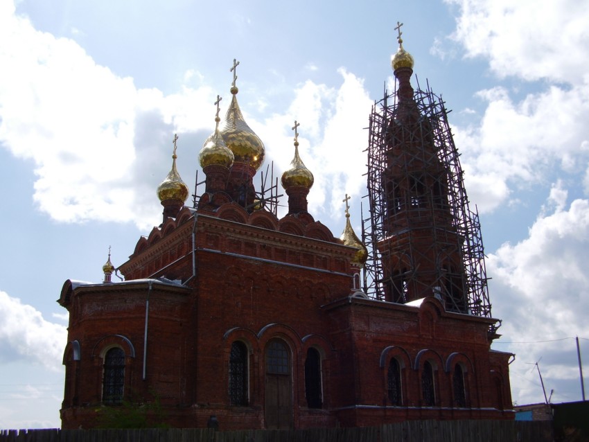 Церковь Михаила Архангела, Красное (Боровский район, Калужская область). документальные фотографии
